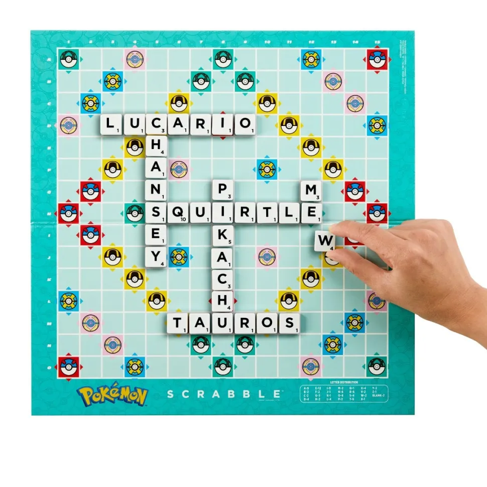 Scrabble Pokémon 2 Games in 1