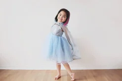 Sequins Princess Dress Blue (5-6 years)