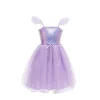 Sequins Princess Dress Lilac (5-6 years)