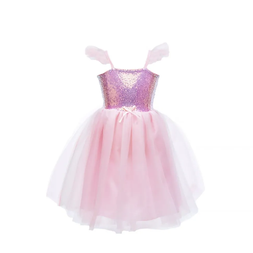 Sequins Princess Dress Pink (7-8 years)