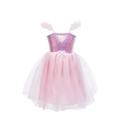 Sequins Princess Dress Pink (3-4 years)
