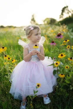 Sequins Princess Dress Pink (3-4 years)
