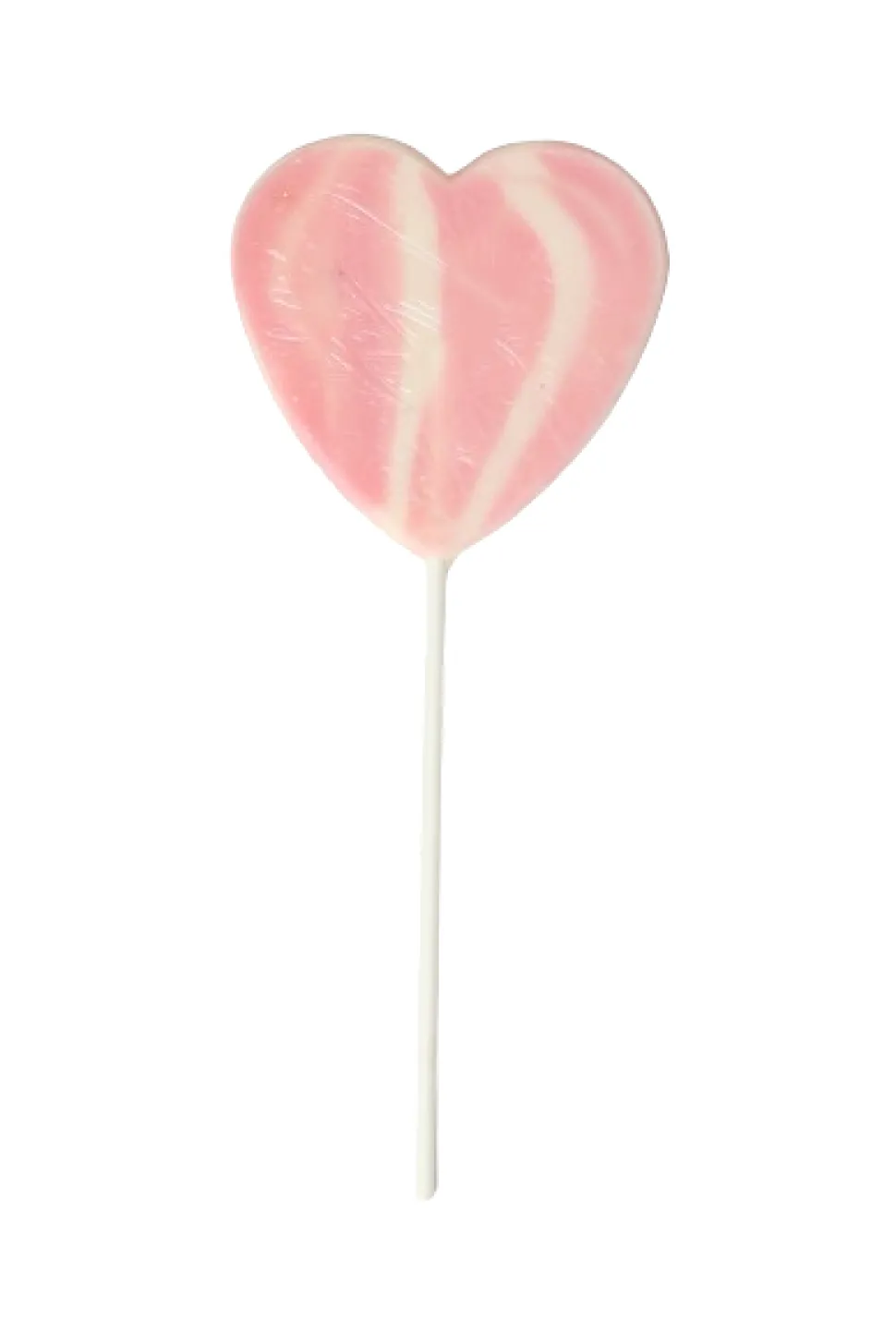 Shaped Lollipop - Heart Shaped Twirl