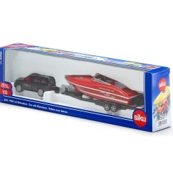 Siku 1:55 Die Cast Car With Motorboat