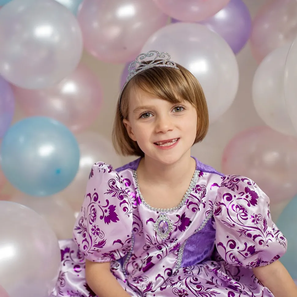 Silver Glitter Tiara