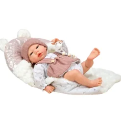 Simmy Silver Blanket Baby Doll