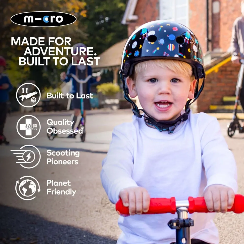 Space Printed Helmet Medium (55-58Cm)