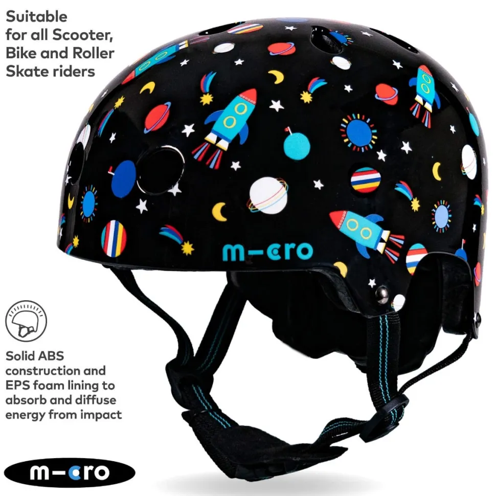 Space Printed Helmet Medium (55-58Cm)