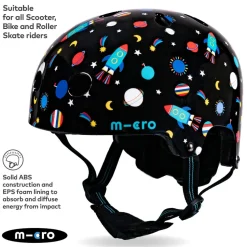 Space Printed Helmet Small (48-54Cm)