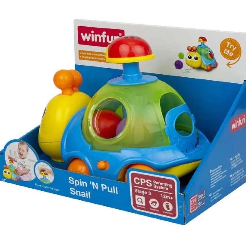 Spin 'N Pull Snail
