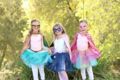 Super Duper Tutu, Cape And Mask Teal / Copper (4-6 years)
