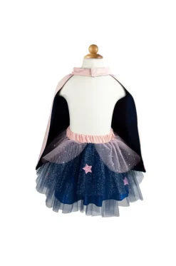 Super Duper Tutu, Cape And Mask Navy / Pink (4-6 years)