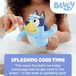 Swimming Bluey