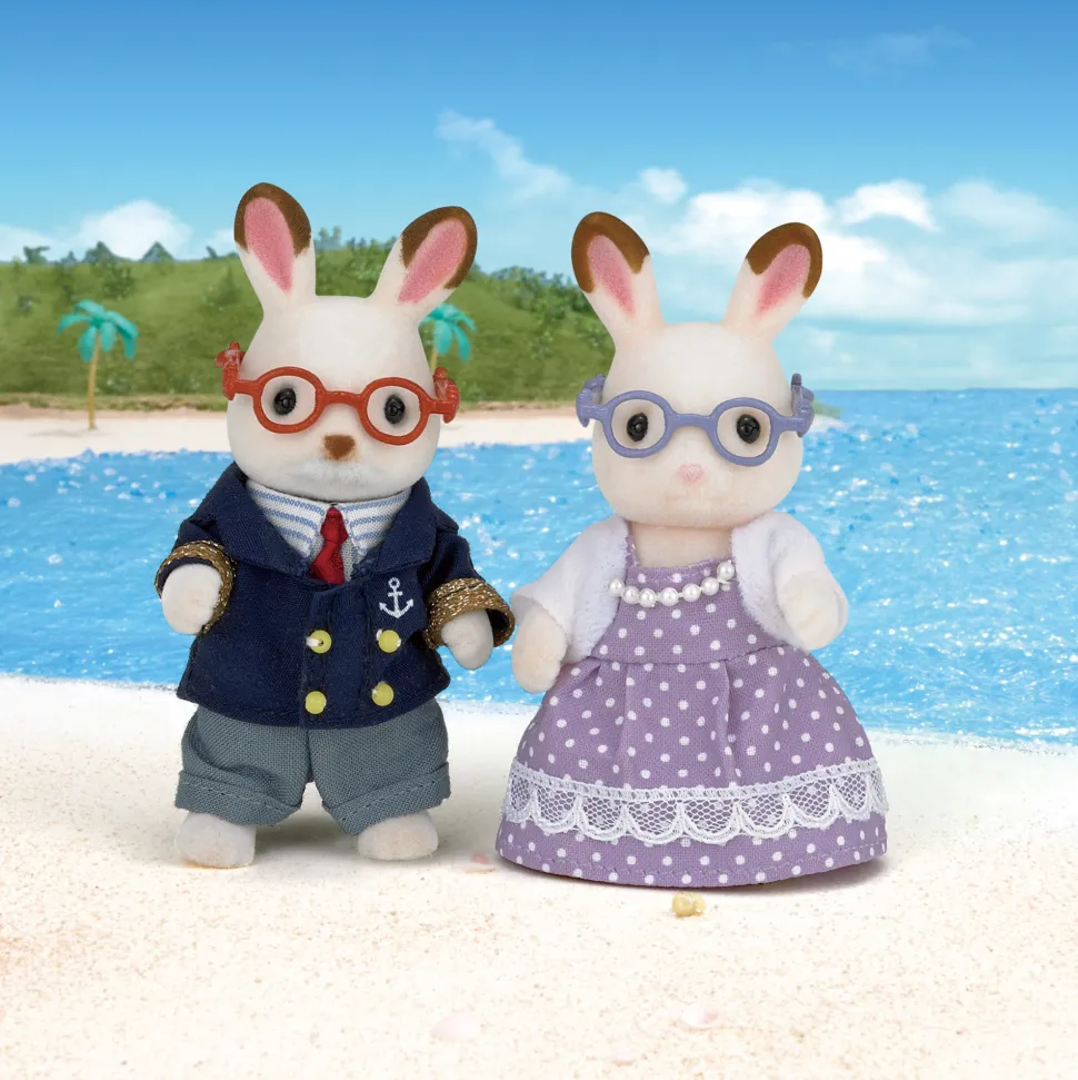 Sylvanian Families Chocolate Rabbit Grandparents