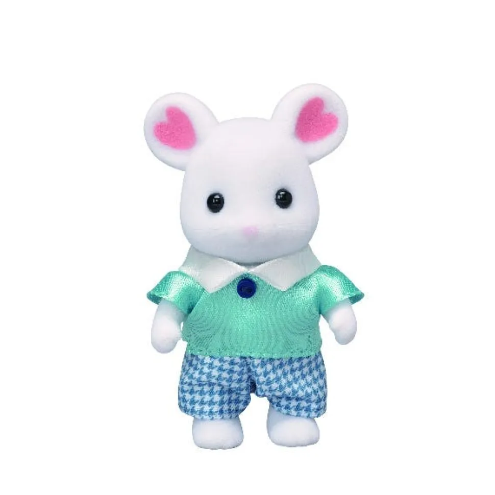 Sylvanian Families Marshmallow Mouse Family