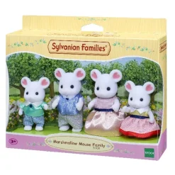 Sylvanian Families Marshmallow Mouse Family