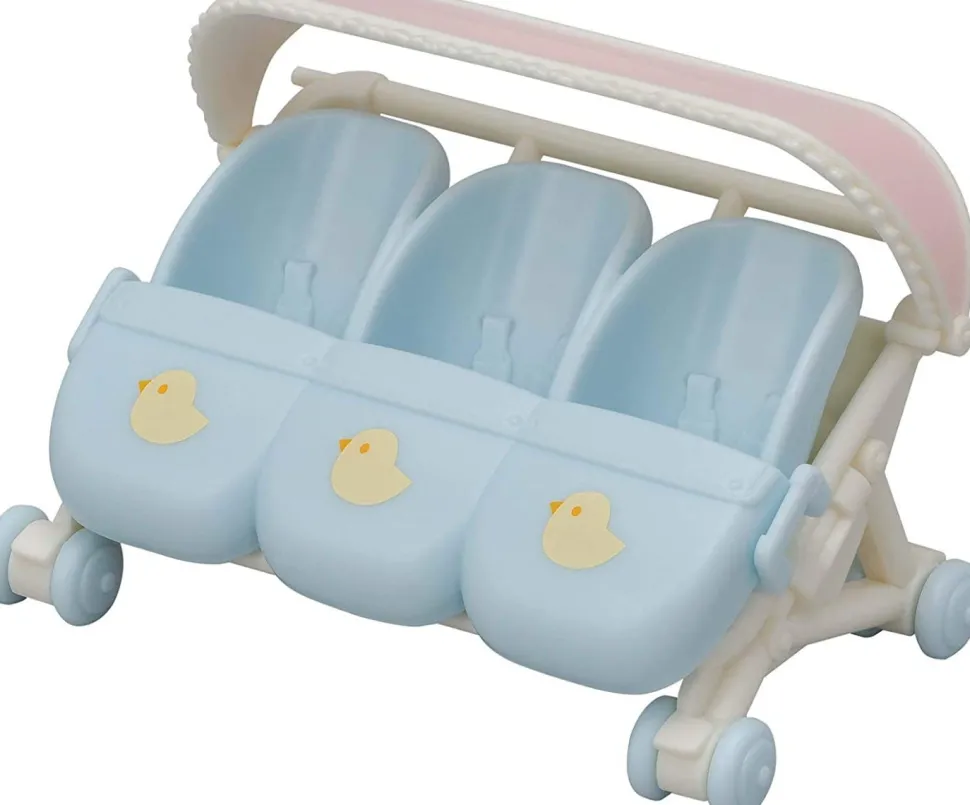Sylvanian Families Triplets Stroller