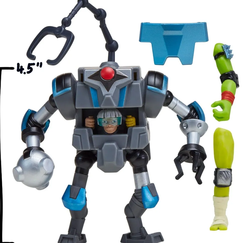 Tales Of The Teenage Mutant Ninja Turtle Mix N Match Mutant Basic Figure - Bishop In Mech
