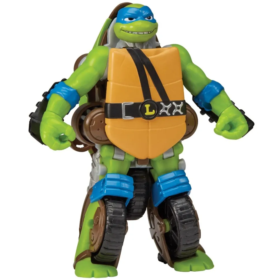Tales Of The Teenage Mutant Ninja Turtle Twist N Mutate Figure To Vehicle - Leonardo