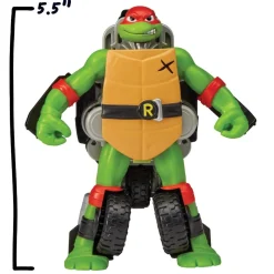 Tales Of The Teenage Mutant Ninja Turtle Twist N Mutate Figure To Vehicle - Raphael