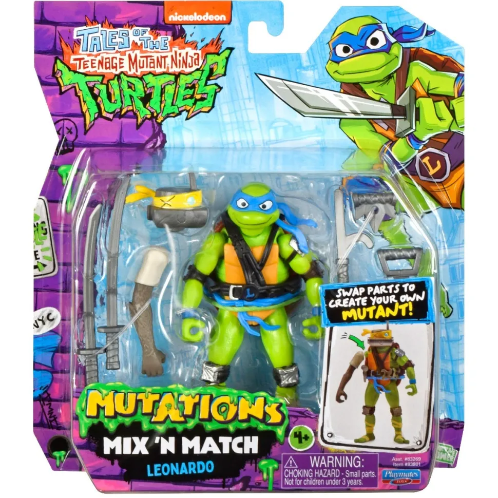 Tales Of The Teenage Mutant Ninja Turtle Mix N Match Basic Figure - Leonardo