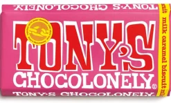 Tony's Chocolonely Milk Caramel Biscuit 180G