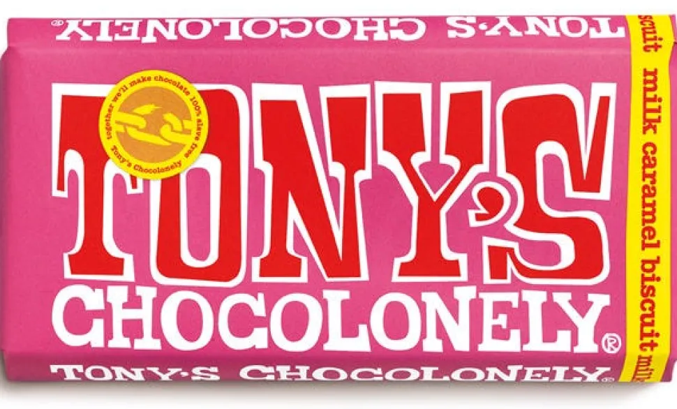 Tony's Chocolonely Milk Caramel Biscuit 180G