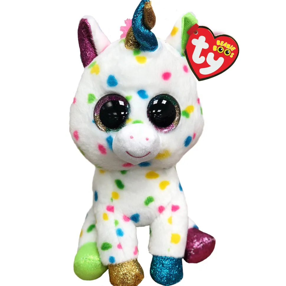 TY Harmonie Spotty Unicorn Beanie Boo