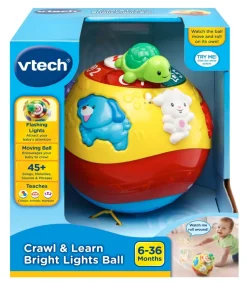 Vtech Yellow Crawl & Learn Bright Lights Ball