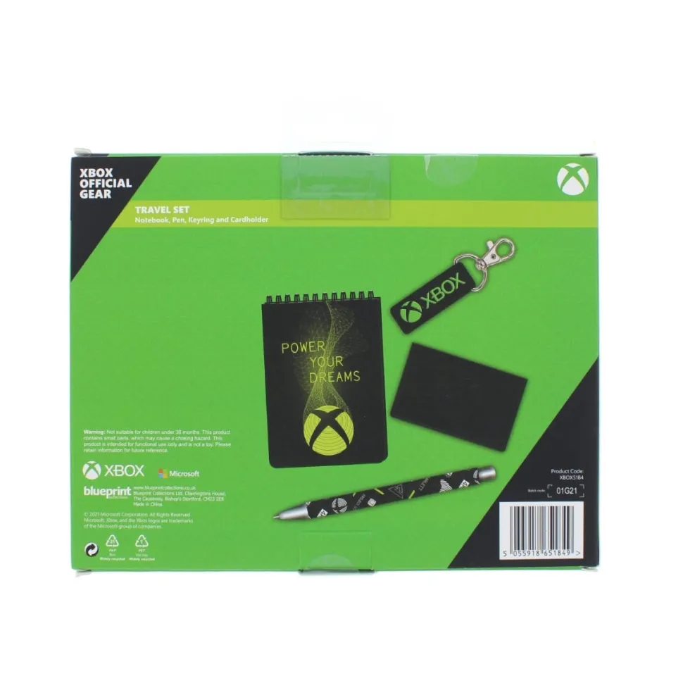Xbox Travel Stationery Set