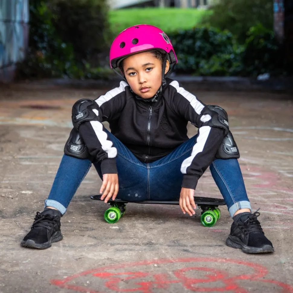 Xootz PP Skateboard Led -Black 22"