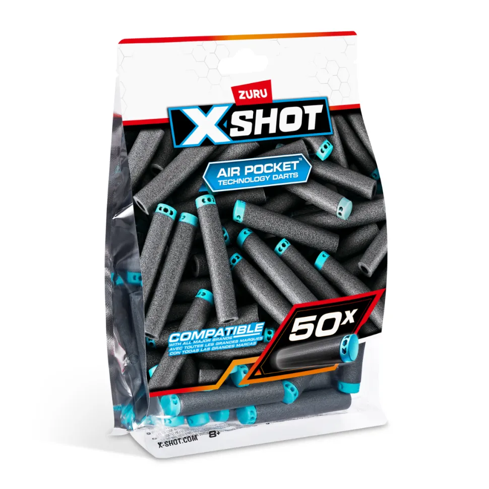 X-Shot Excel 50Pk Refill Darts