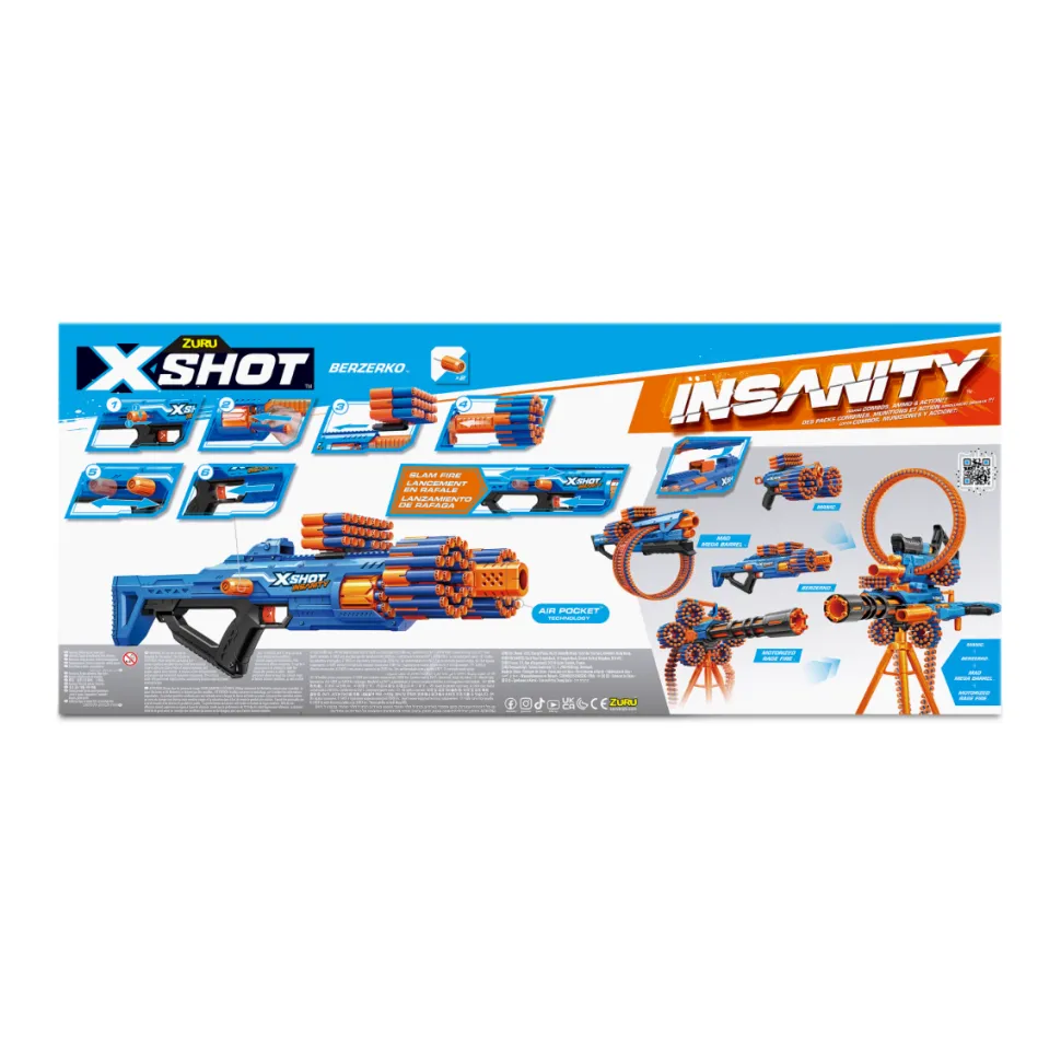 X-Shot Insanity S1 Bezerko 8 Shot