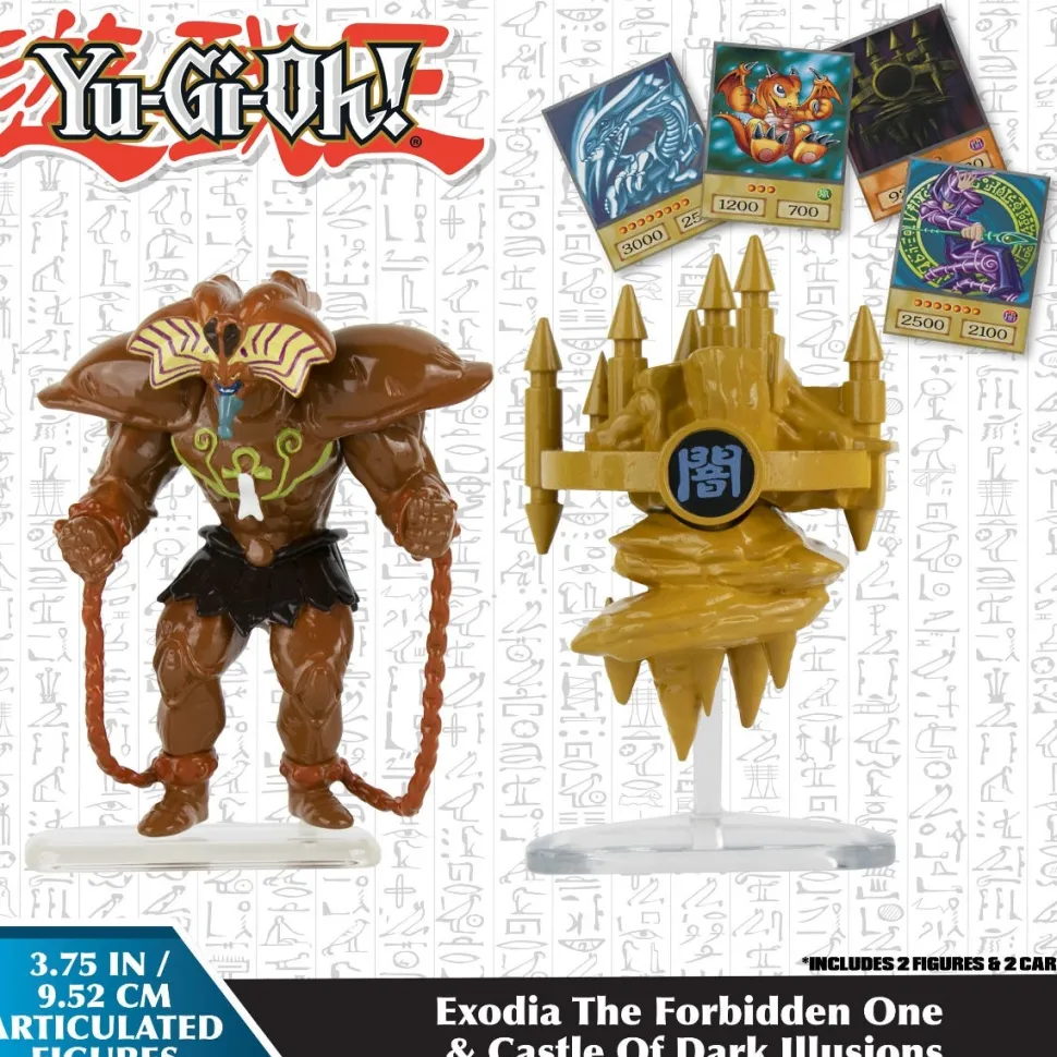 Yu-Gi-Oh 3.75 Inch 2 Figure Battle Pack (Exodia/Castle Of Dark)