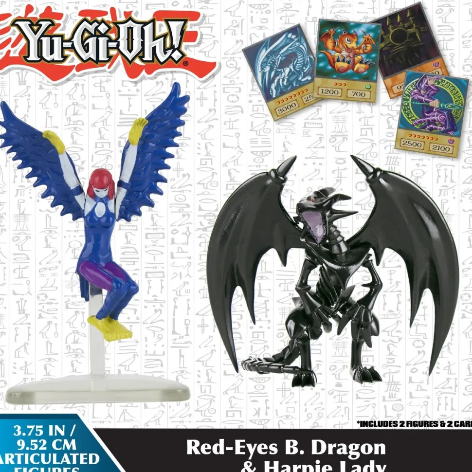 Yu-Gi-Oh 3.75 Inch Two Figure Battle Pack (Red-Eyes Black Dragon)